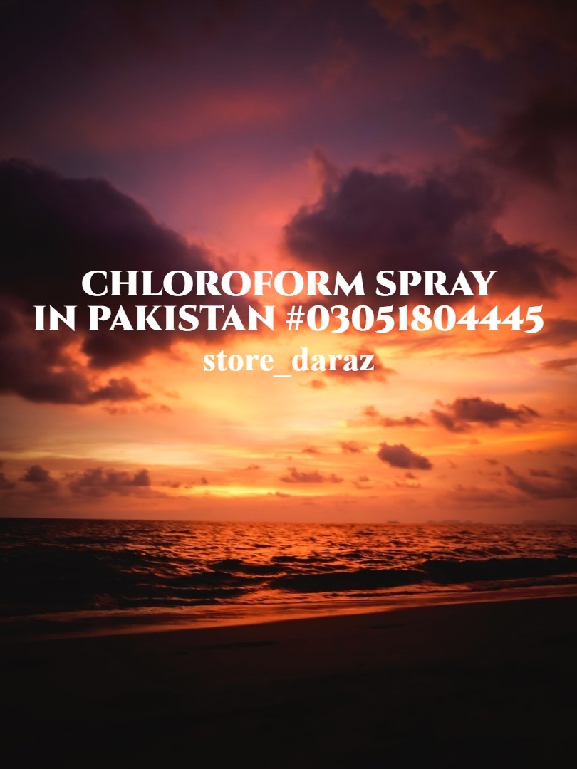 Chloroform Spray in Pakistan #03051804445