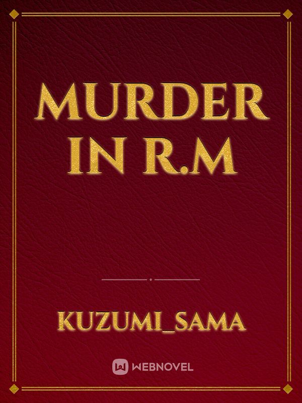 MURDER IN R.M Book