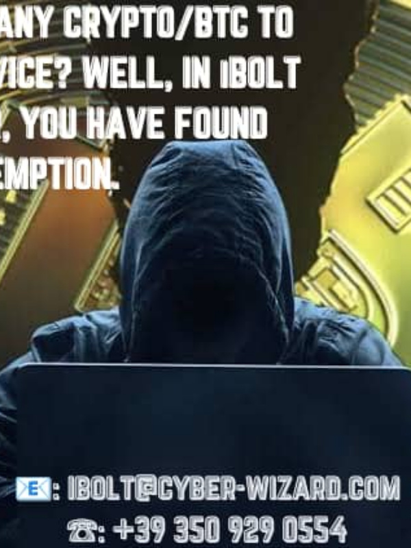 HAVE YOU LOST ANY CRYPTO/BTC TO ANY ONLINE SERVICE? iBOLT CYBER HACKER Book