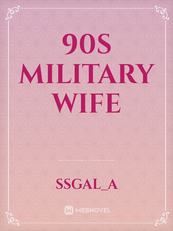 90s military wife Book