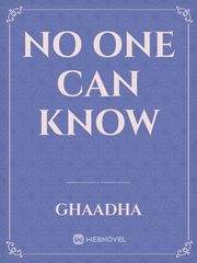 No one can know Book