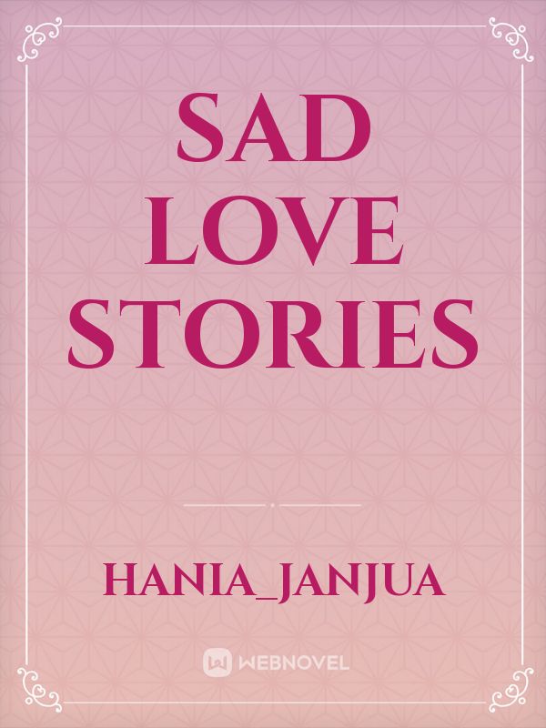 sad Love Stories Book