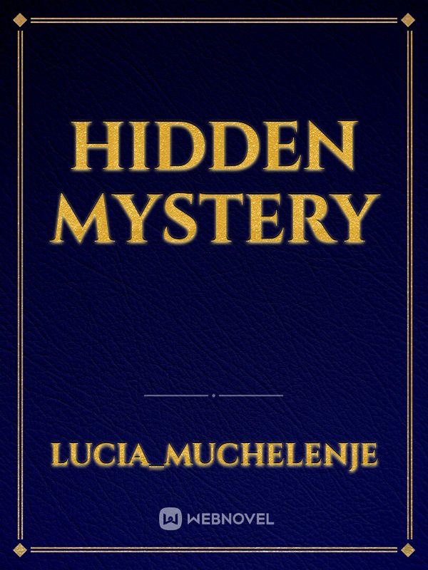 Hidden mystery Book