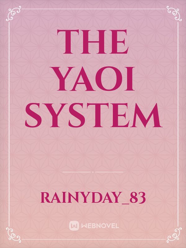 The Yaoi System Book