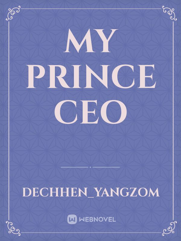 My prince ceo Book