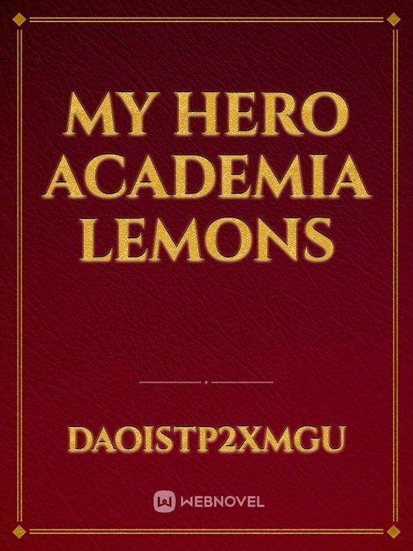 My Hero Academia Lemons