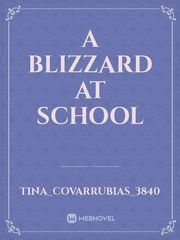 a blizzard at school Book