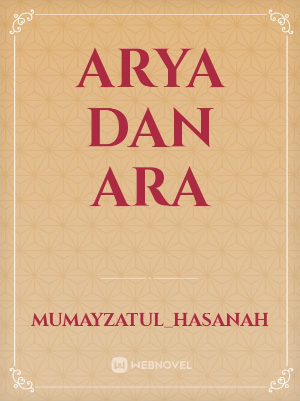 arya dan ara Book