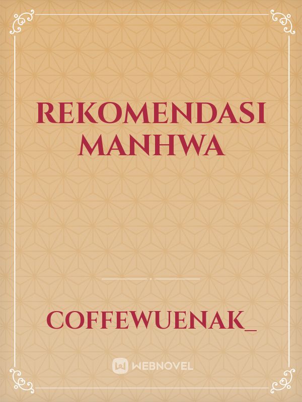 Rekomendasi manhwa Book
