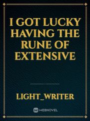 I Got Lucky Having The Rune Of Extensive Book
