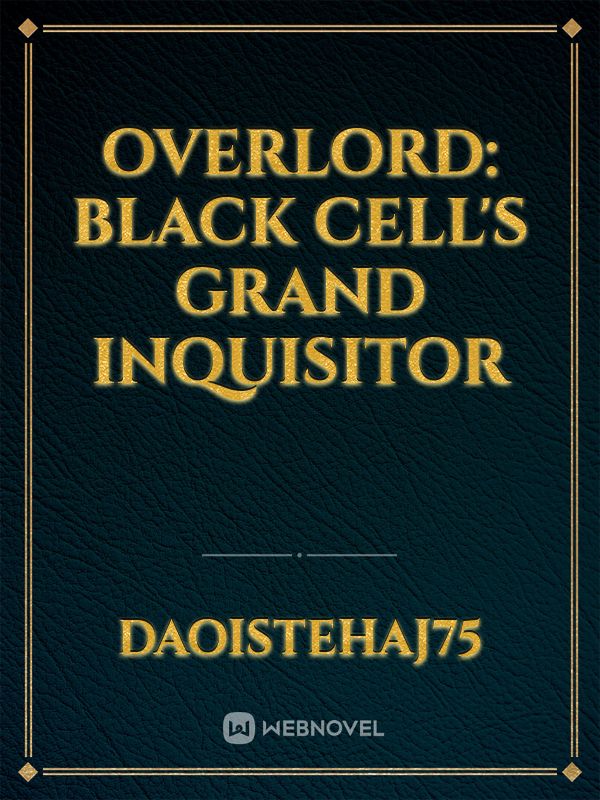 Overlord: Black Cell's Grand Inquisitor Book