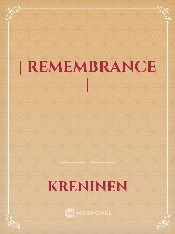 | Remembrance | Book