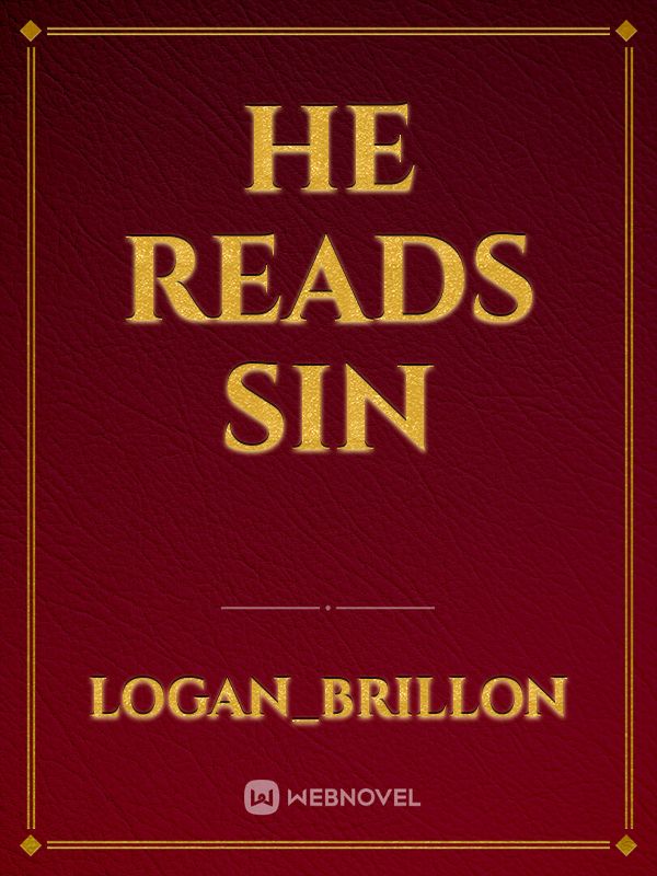He Reads Sin Book