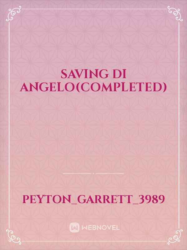 Saving di Angelo(COMPLETED)