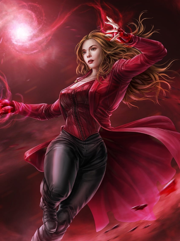 I’m in Marvel My Wife Is Scarlet Witch Book