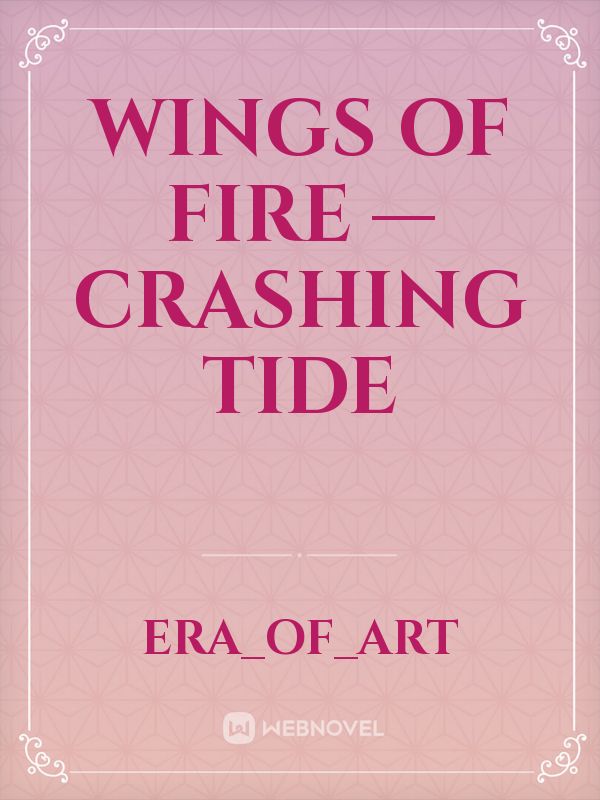 Wings of Fire — Crashing Tide Book