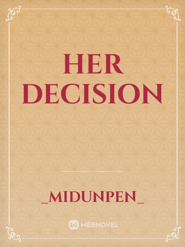Her Decision Book