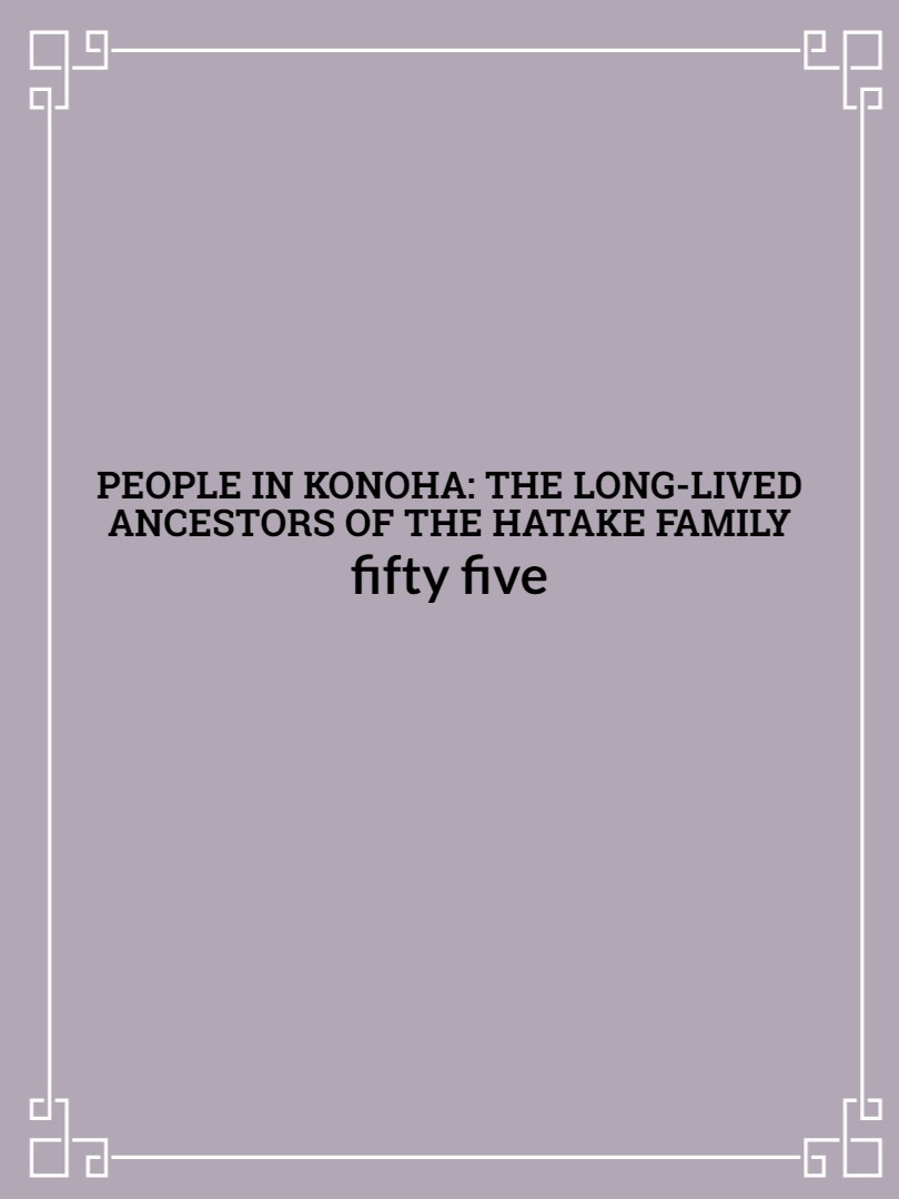 Reincarnated in Konoha: The Long-Lived Ancestors Of The Hatake Family