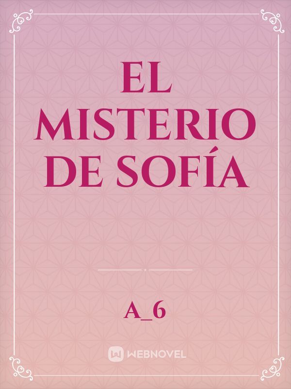 El misterio de Sofía Book