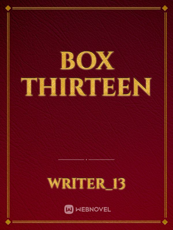 Box Thirteen Book