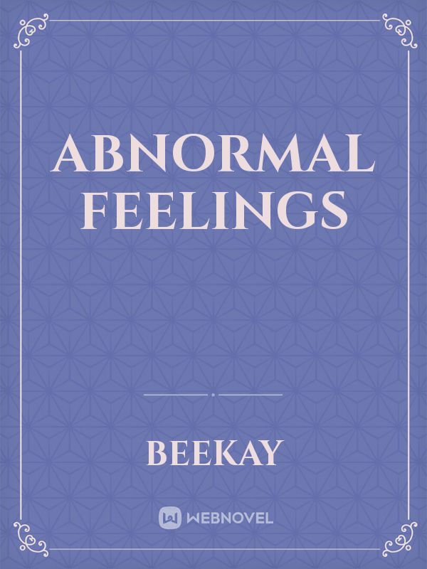 Abnormal feelings Book