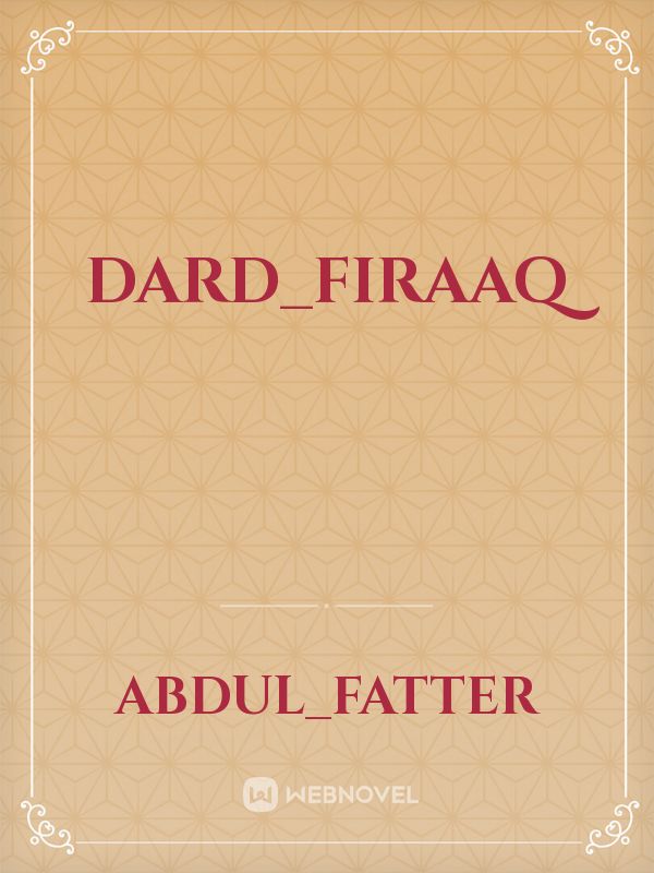 Dard_Firaaq Book