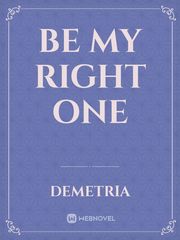 Be My Right One Book