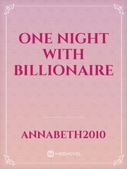 one night with billionaire Book