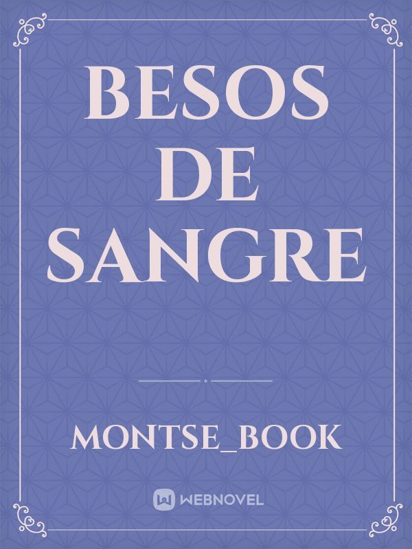BESOS DE SANGRE