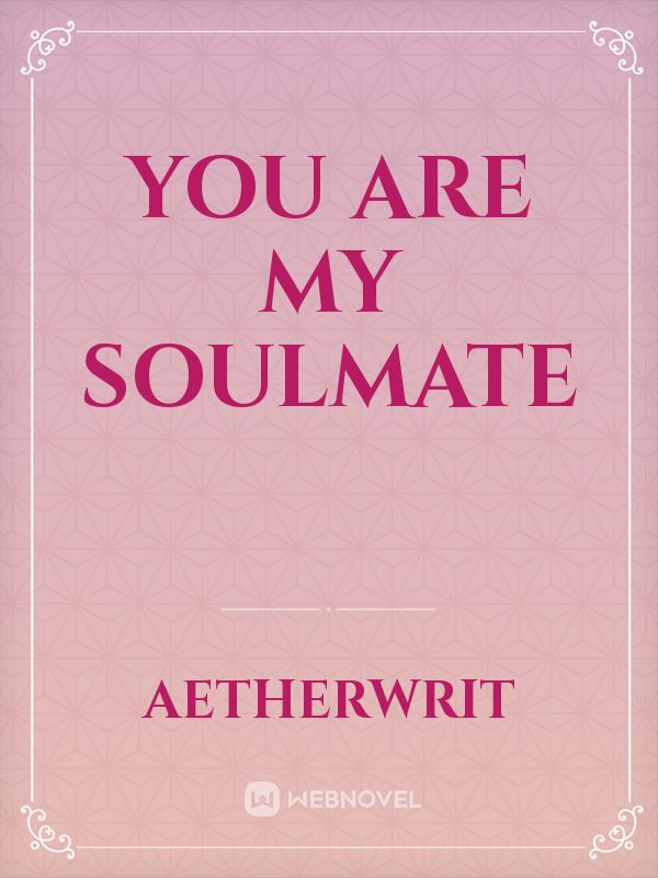 You Are My Soulmate Book