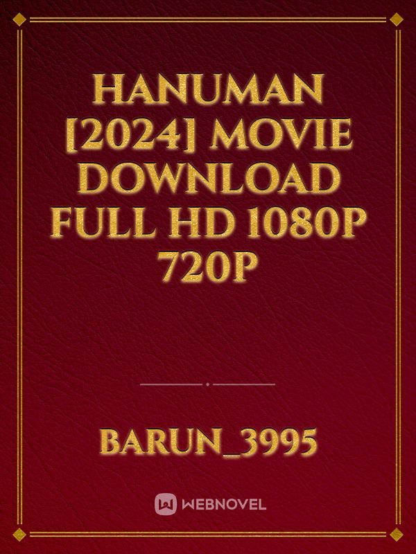HanuMan [2024] movie download Full Hd 1080p 720p