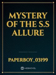 Mystery of the S.S Allure Book