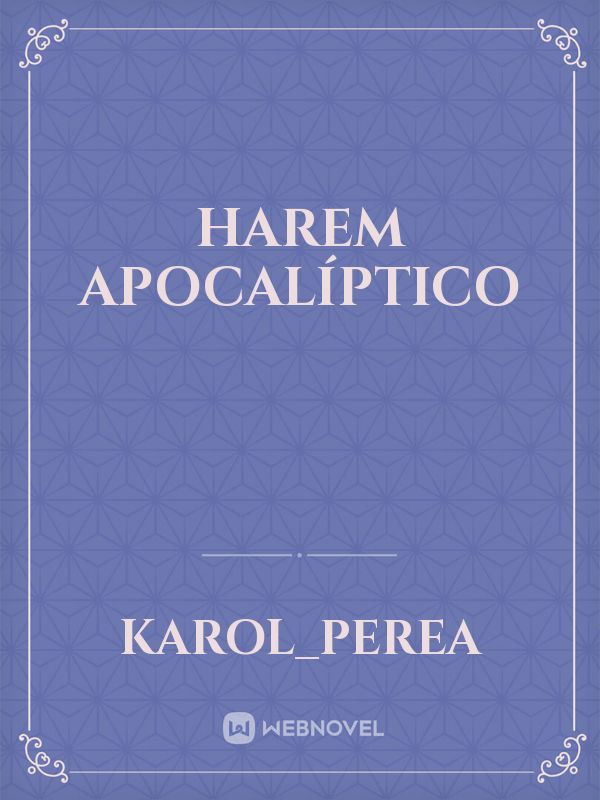 harem apocalíptico Book
