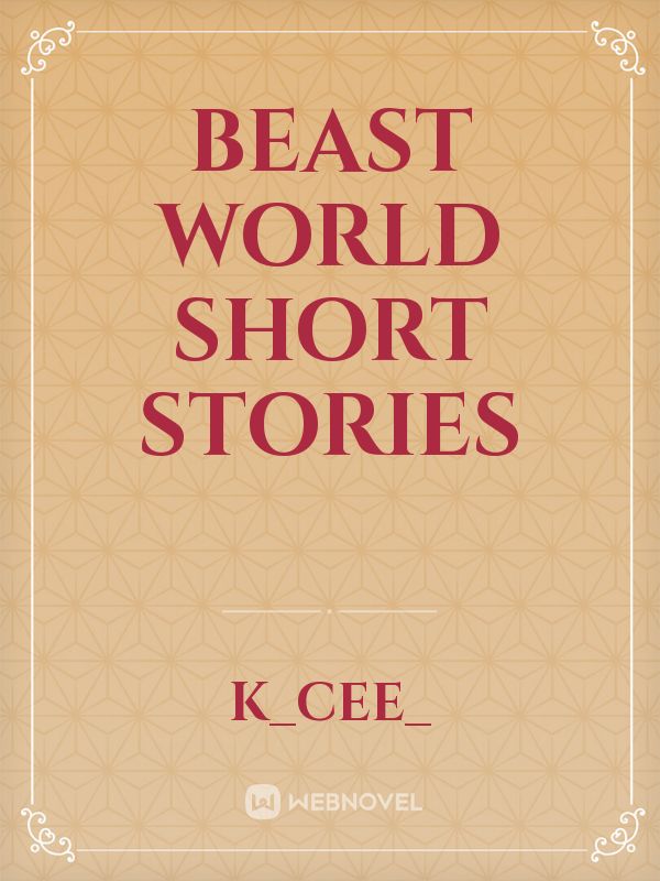 Beast World Short Stories Book