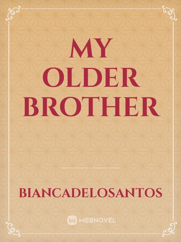 My older brother Book
