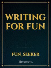 writing for fun Book