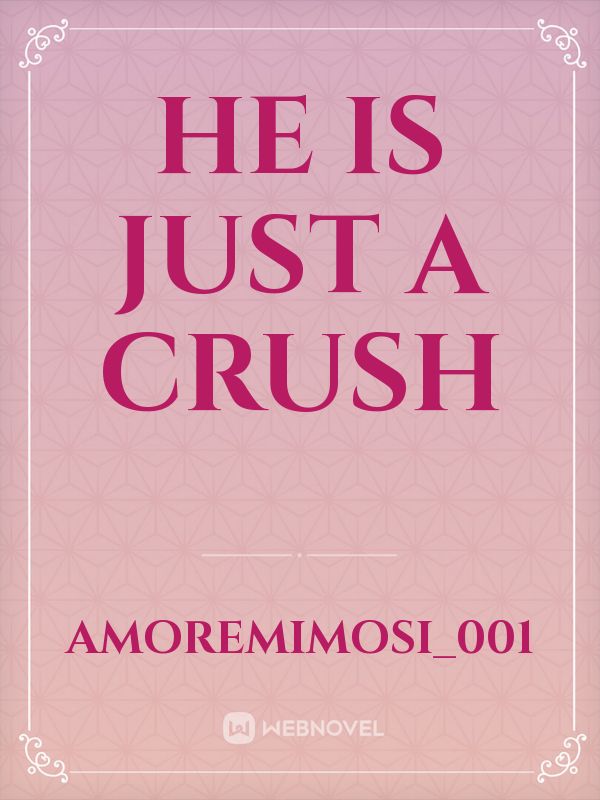 He Is Just A Crush Book