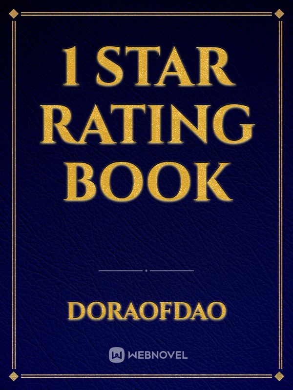 1 STAR RATING BOOK