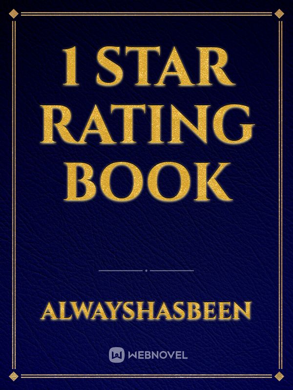 1 STAR RATING BOOK