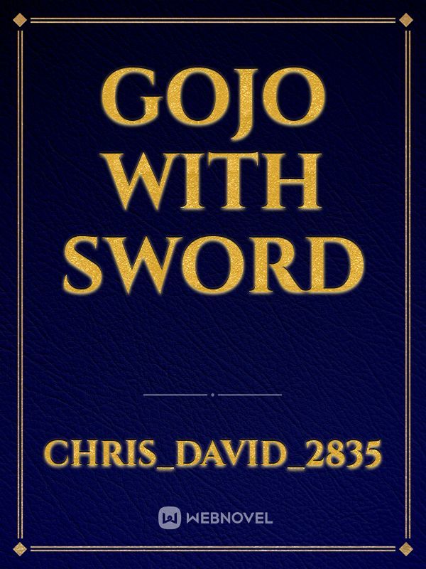 Gojo with sword