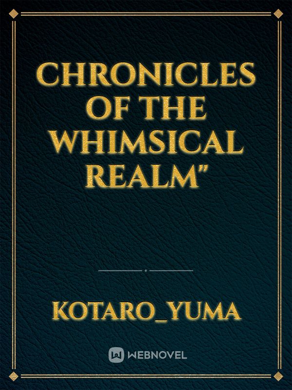 Chronicles of the Whimsical Realm"