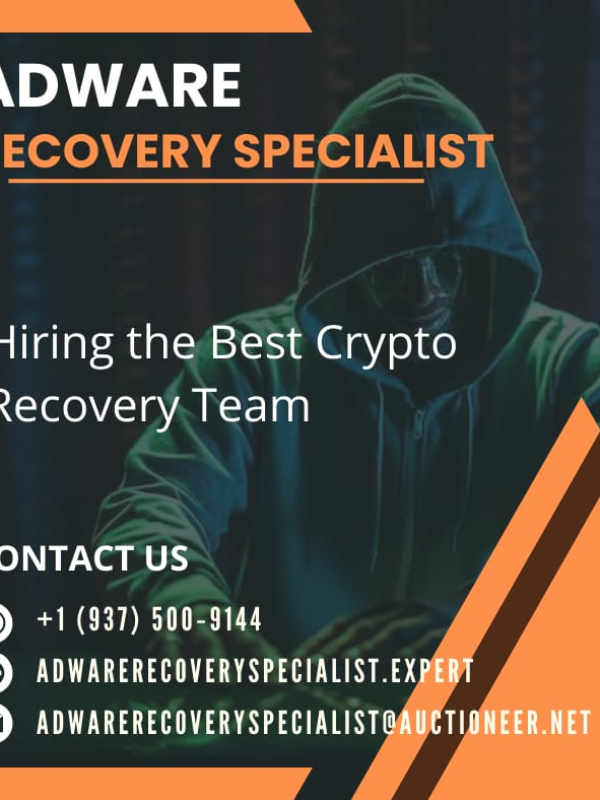ALL SCAMMED BITCOIN RECOVER HIRE  ADWARE RECOVERY SPECIALIST