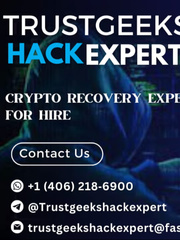 Trusted Crypto Recovery Service /  TrustGeeks Hack Expert Book