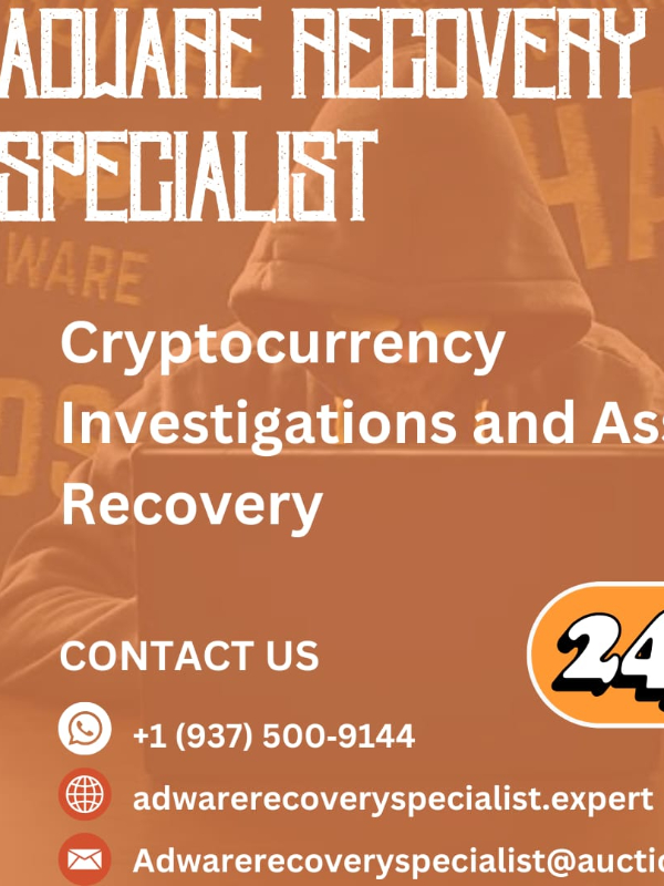 MOST TRUSTED LOST CRYPTO RECOVERY EXPECT -  ADWARE RECOVERY SPECIALIST