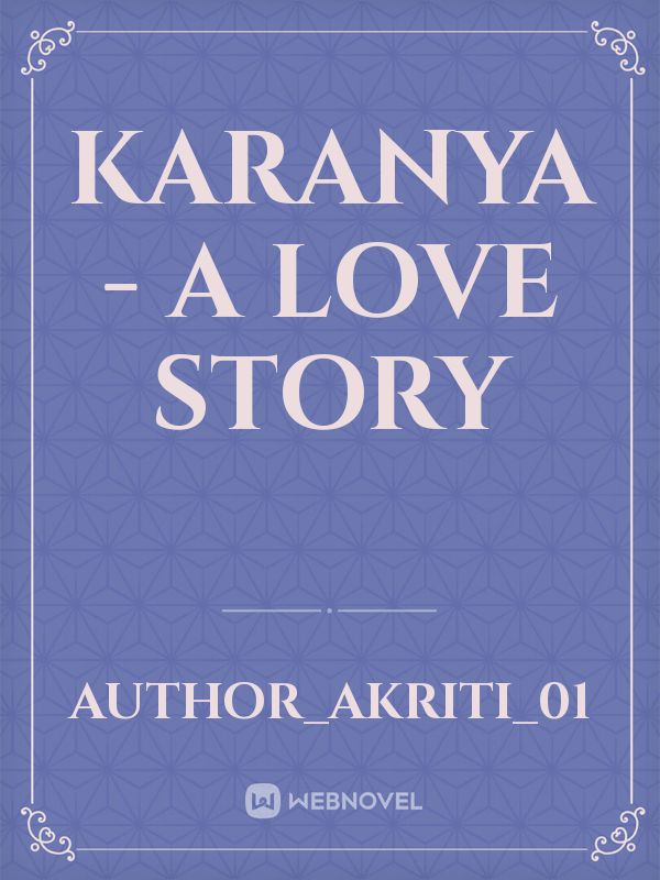 Karanya - A Love Story Book