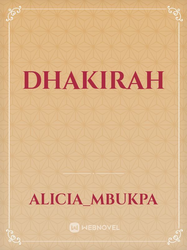 DHAKIRAH Book