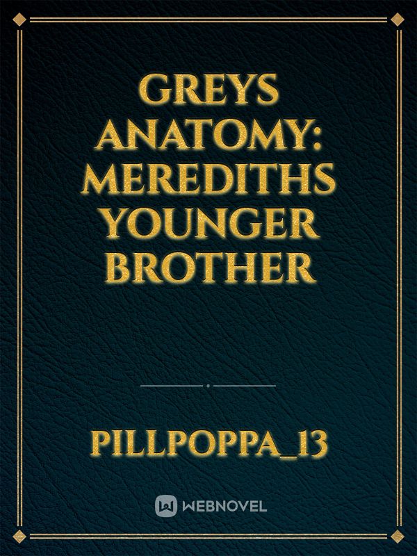 Greys Anatomy: merediths younger brother Book