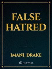 False Hatred Book