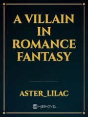 A Villain In Romance Fantasy Book