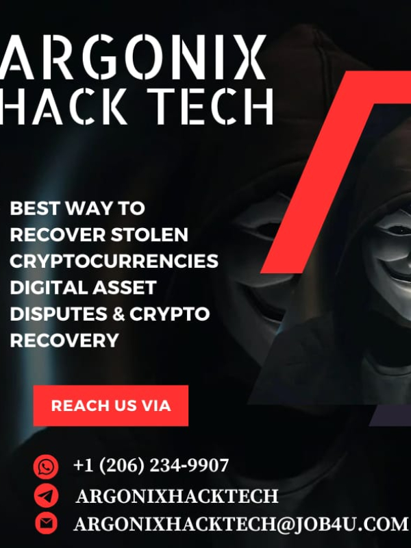 ARGONIX HACK TECH LOST BITCOIN RECOVERY EXPERT